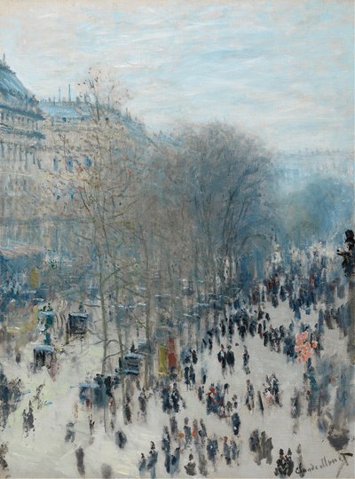 Boulevard des Capucines, 1873-4 - Claude Monet